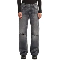 G-Star Women's Judee Low Waist Loose Jeans, Grau (Faded Scoria Grey Destroyed D22889-D537-H700), 31 W/32 L - 31W / 32L