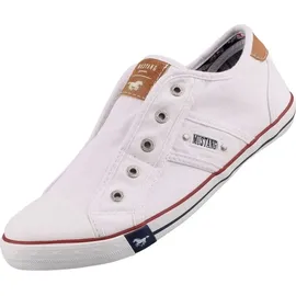 Mustang Canvas Sneaker Weiß 42