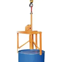 Fassgreifer, Tragl. 0, 4t für stehende 60/120l Fässer, 3-Punkt-Spannsystem