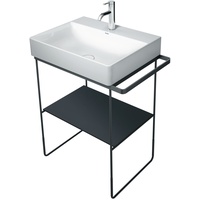 Duravit DuraSquare Glaseinleger 0099648400 schwarz, für Metallkonsolen 003101 oder 003102