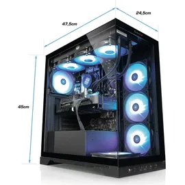 Kiebel Gaming-PC Invader 12 Intel Core i7 12700KF 5,0 GHz 32 GB RAM 2 TB SSD RTX 4070 Win 11