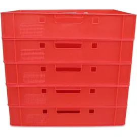 Buri 5x Eurofleischkiste rot E1
