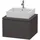 Duravit L-Cube 62x54,7cm, graph matt, f Kons, 2 Schub.