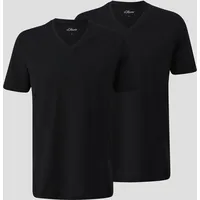 s.Oliver V-Shirt, aus reiner Baumwolle, Gr. XL