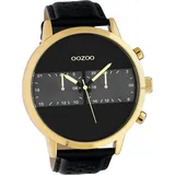 Oozoo Herren Armbanduhr schwarz Timepieces D2UOC10516 - Schwarz
