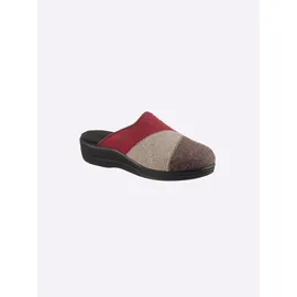 Casual Looks Clogs Beige/Braun/Rot 41