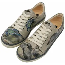DOGO Vegane Damen Sneaker - Birds Of The Castle 38