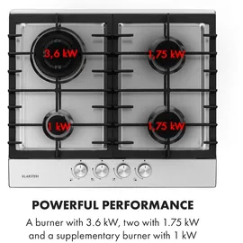 Klarstein Ignito 4 Zonen silber