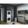 laundreezy Mehrzweckschrank-Set 118 x 238 x 68 cm Grau