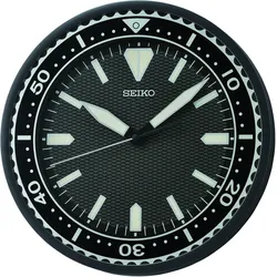 Wanduhr Taucheruhr-Optik - Seiko Modell: QXA791K