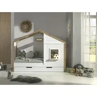 Vipack »Babs«, (Made in Europe), Hausbett mit Lattenrost, wahlweise