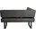 K+W Komfort & Wohnen Eckbank Spider II Schwarz 195 x 88 x 165 cm