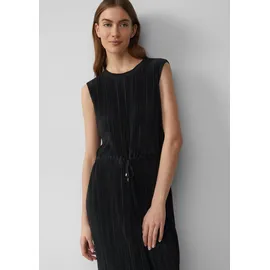 s.Oliver Gestreiftes Kleid Relaxed Fit Schwarz 40