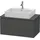 Duravit L-Cube 82x47,7cm, graph ma, f Kons, 2 Schub.