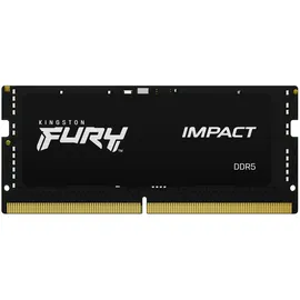 Kingston FURY Impact PnP 32GB 5600MT/s DDR5 CL40 SODIMM Gaming Speicher für Laptop Einzelnes Modul - KF556S40IB-32