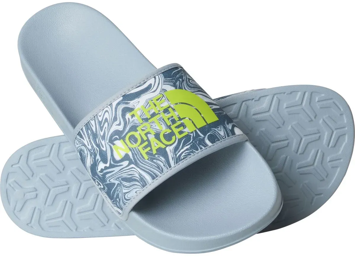 The North Face Mens Base Camp Slide III frost grey/fizz lime (KT3) 14