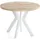 WFL GROUP Runder Ausziehtisch 90-190 x 77 cm Eiche Sonoma Hellbraun