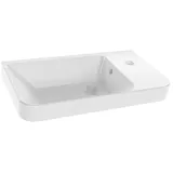Fackelmann MILANO Keramik-Waschtisch Gäste-WC 55 cm, Badkeramik,