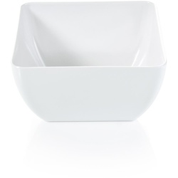 Camping Schale SUMMER - Melamin - 19x19x10cm - 2,5 Liter - weiß