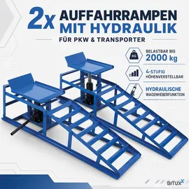 BITUXX Wagenheber Stahl blau
