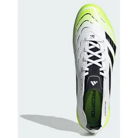 adidas Predator League 2G/3G AG Herren Cloud White/Core Black/Lucid Lemon 40 2/3
