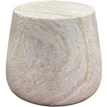 VCM House Nordic, Beistelltisch Bonn Natur 48 x 48 cm) | DH 48x41 cm