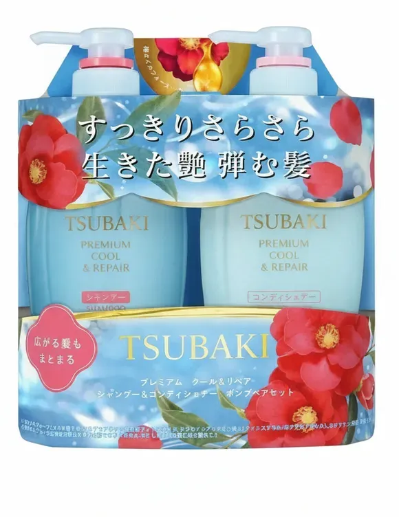 TSUBAKI Premium Cool & Repair Conditioner-Set
