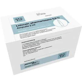 Medphano Arzneimittel GmbH Lidocain pharmarissano 0,5% 2 ml