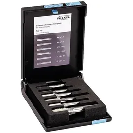 Völkel Gewindeschneidsatz HSS-G metrisch M6 x 1, M8 x 1, M10 x 1, M10 x 1,25, G1/8, G1/4