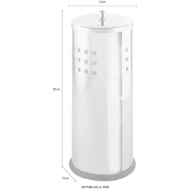 Wenko Ersatzrollenhalter Ancona silber, glänzend, 1 St.