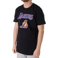 New Era Team Logo Los Angeles Lakers Kurzarm-t-shirt -