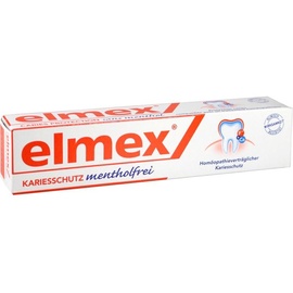 Elmex Zahnpasta mentholfrei mit Faltschachtel 75 ml