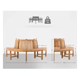 CLP Leming 200 cm Braun