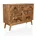 hjh living Sideboard 97 x 34 x 72 cm Dunkelbraun
