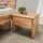 Home Affaire Nachtkonsole HOME AFFAIRE "Ultima Balkenbett Doppelbett, Füße mit Kufenform", braun (wildeiche natur, geölt), B:50cm H:42cm T:36cm, Massivholz, Sideboards, Nachtkonsole, Massivholz, Skandinavisches Design, Robust, stabil, FSC zertifiziert