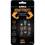 kraftprotz Sekundenkleber Gel 3 x 1 g