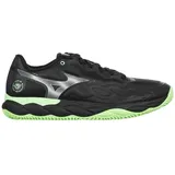 Mizuno Wave Enforce Court Herren Black/Foliage Green 44