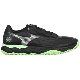 Mizuno Wave Enforce Court Herren Black/Foliage Green 44