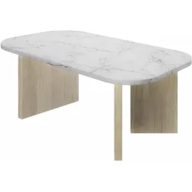 CaliCosy Couchtisch HILLABY Braun MDF 105 x 38,2 x 112 cm