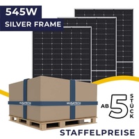JA Solar Modul 545W - JAM72S30-HC MONO MR - Silver Frame
