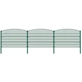 Home Deluxe Doppelstabmattenzaun Berg 0,8 x 1 m grün