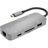 Terratec Connect C8 USB Type-C - 7 in 1 Adapter 306706
