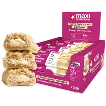 Maxinutrition Proteinriegel White Chocolate Coconut Riegel 12 x 45 g