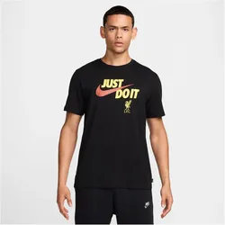 NIKE FC Liverpool Fußball-T-Shirt Herren 010 - black XS