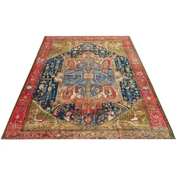 Teppich OBSESSION "My Gobelina 645", bunt (multi), B:120cm H:6mm L:170cm, Polypropylen (PP), Polyester, Teppiche, Kurzflor, Orient-Optik, Jacquard-Webtechnik, In- und Outdoor geeignet