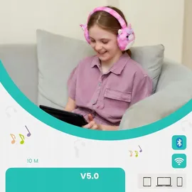 Squishmallows Lola - Kinderkopfhörer - Bluetooth