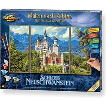 Schipper Malen nach Zahlen Meisterklasse Triptychon 50 x 80 cm mehrfarbig