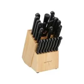 Alpina Messerblock 22-tlg. Schwarz