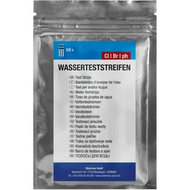 Waterman Wasserteststreifen 3 in 1 silberfarben 50 Stück