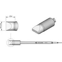 JBC Tools C470006 Lötspitze Meißelform, gerade Spitzen-Größe 2.5 mm
